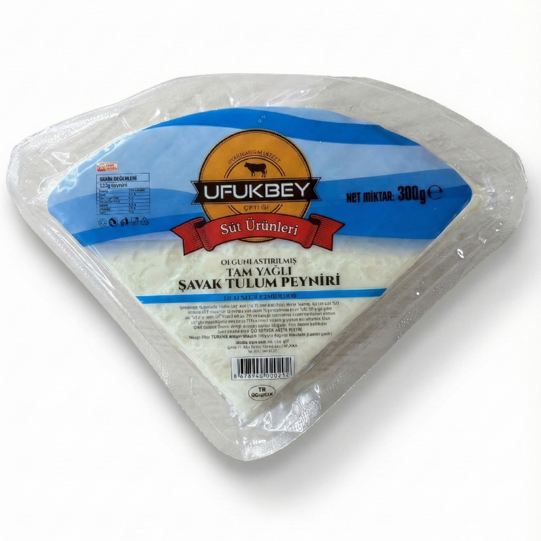Tam Yağlı Şavak Tulum Peyniri 300 g