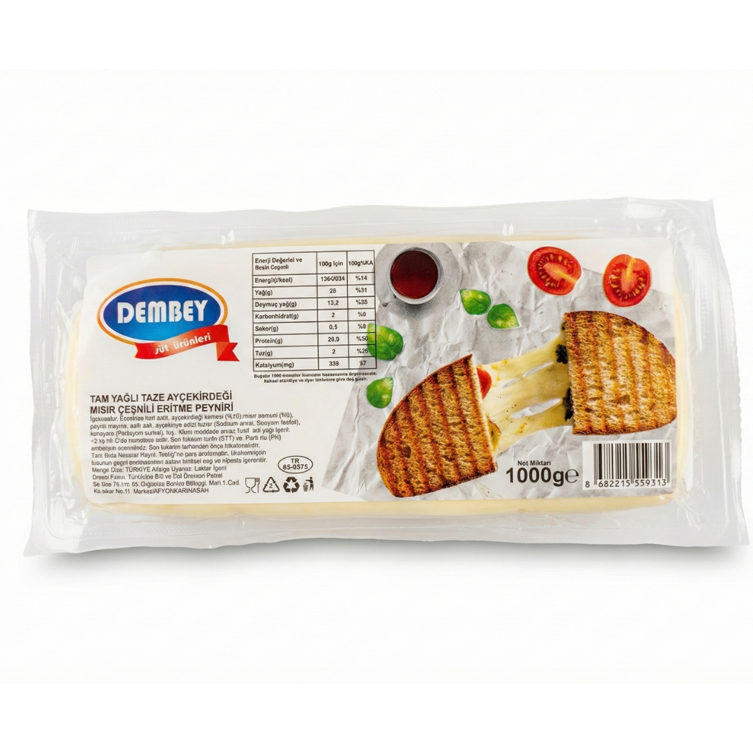 Dembey Tam Yağlı Kaşar Peyniri