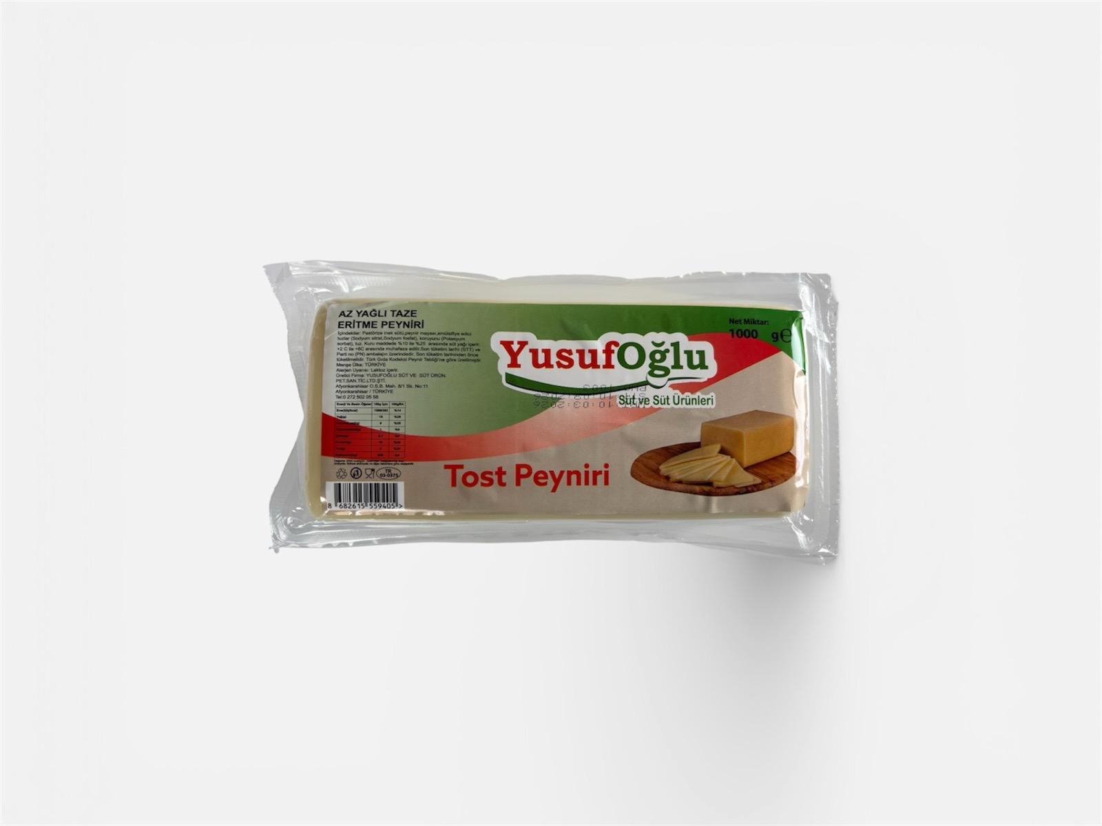 Az Yağlı Tost Peyniri 1KG
